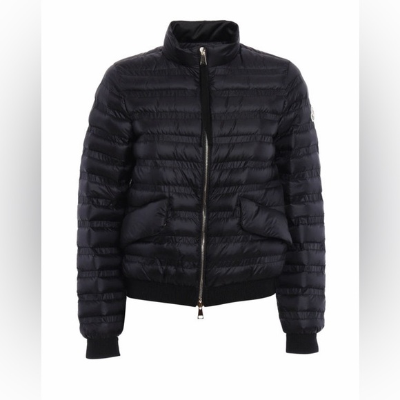 Women’s Moncler Violette Giubbotto lightweight down packable bomber jacket sz 1